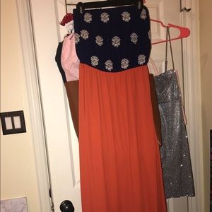 Sleeveless maxi dress! Perfect dress!